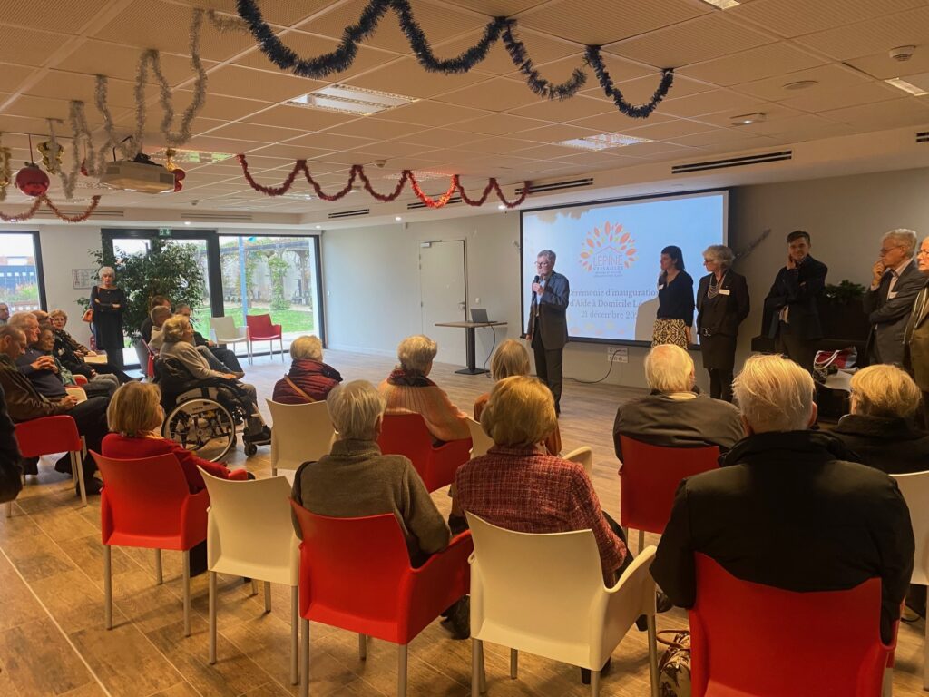 Ceremonie d'inauguration du SAAD de Lépine-Versailles 