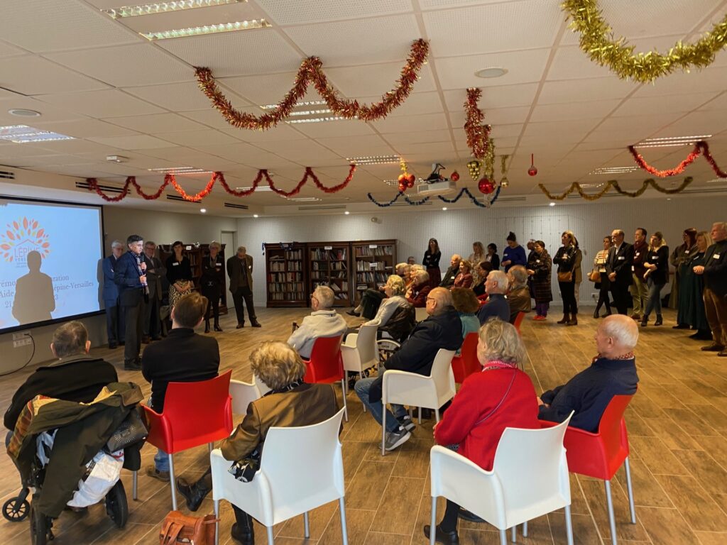 Ceremonie d'inauguration du SAAD de Lépine-Versailles 
