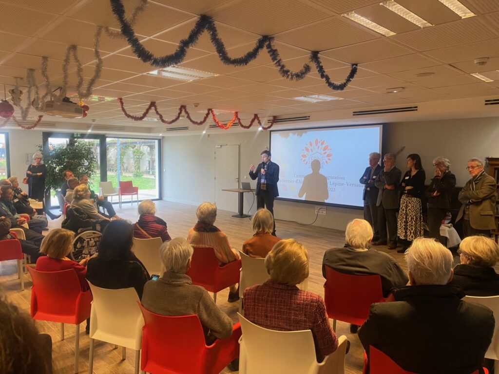 Ceremonie d'inauguration du SAAD de Lépine-Versailles 
